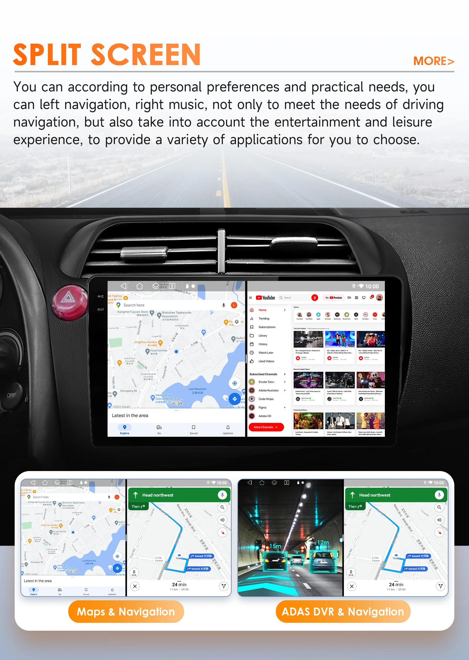 Hizpo 8Core Android 14 Intelligentes Autoradio für Honda Civic Hatchback 2005–2011 AI CarPlay GPS DSP 4G BT5.4 von Snapdragon 6115 – Detail 40
