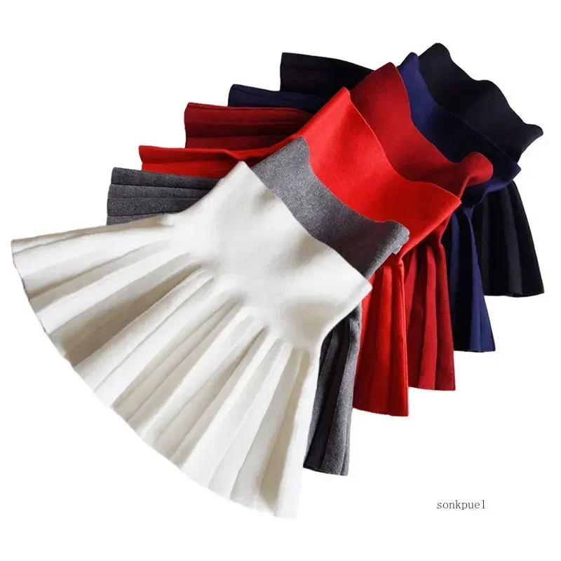 Baby Girls Knit Pleated Tutu Skirt 2