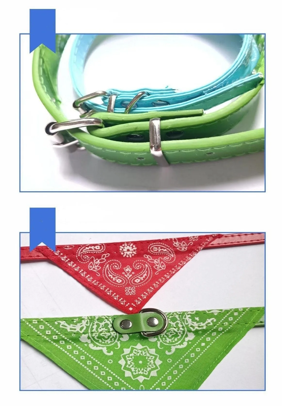 Title 3, Adjustable Pet Puppy Cat Scarf Bandana Collar N...