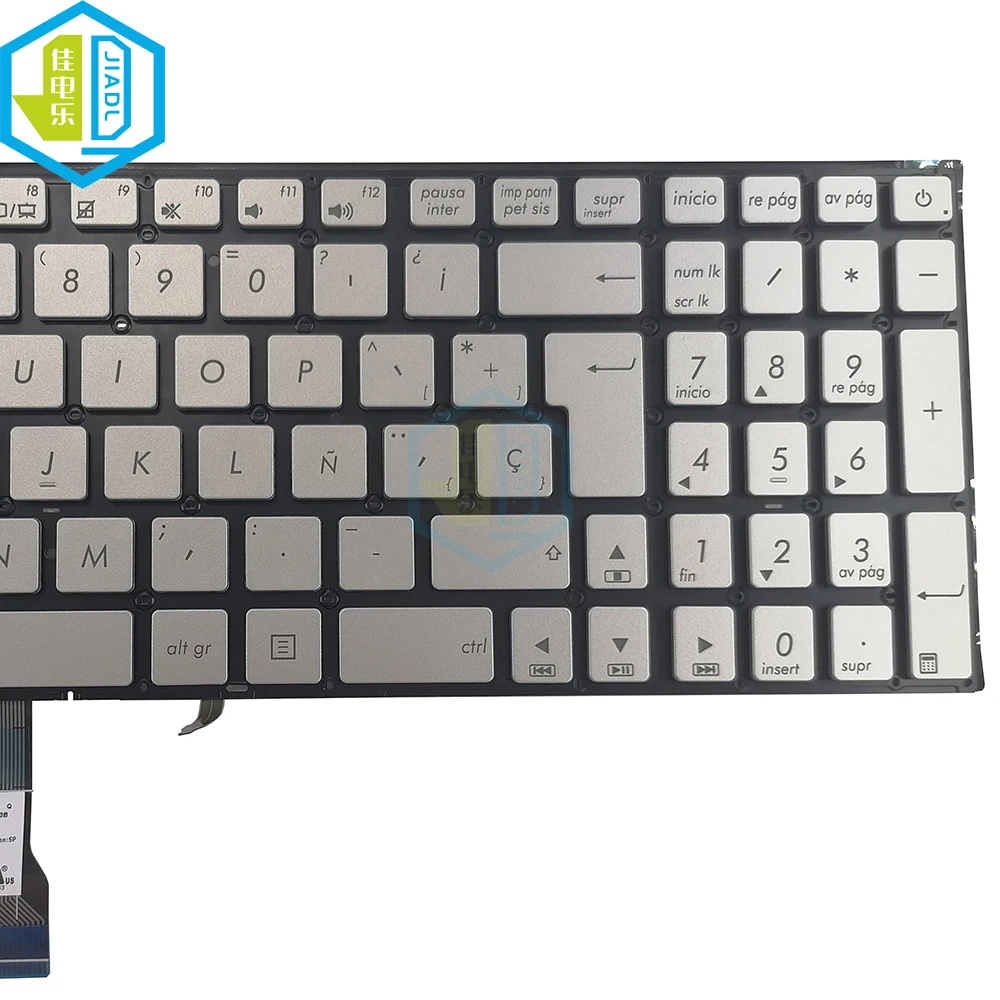 Teclado Espanhol Retroiluminado para Asus Zenbook N501 jw N501vw G501jw Ux501 vw Ux501jw Substituição Retroiluminada - Imagem 4
