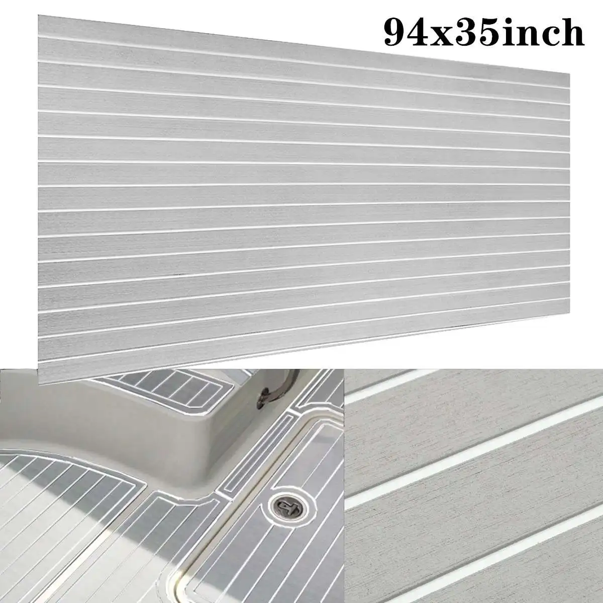 Boat Deck Mat Self-Adhesive EVA Foam 2.4m