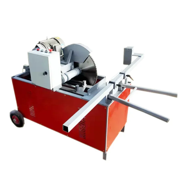 STR Can Be Durable Woodworking Semi-Automatic Log Cutting Machine Timber Cutter Log Saw