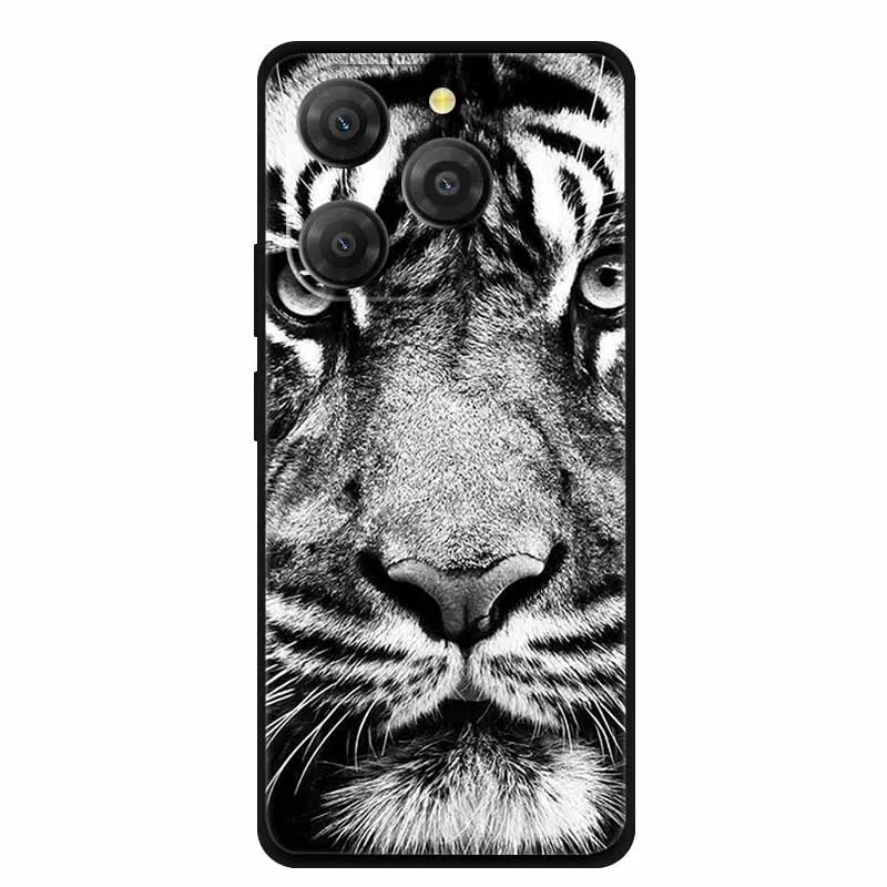 Black Silicone Protective Case for Smartphone - Durable TPU Cover