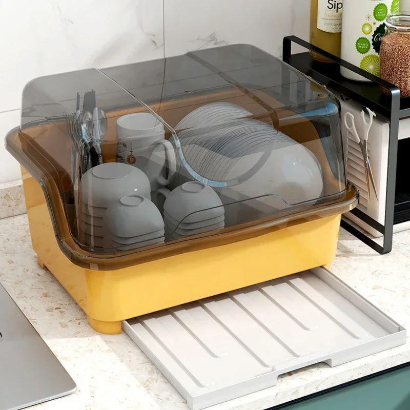 Household Kitchen Cutlery Storage Boxes Tableware Storage Box Home Locker Cutlery Shelf Cabinet Bar Nordic Cajonera