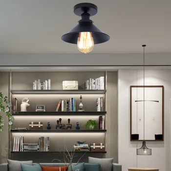 Vintage Pendant Light Loft Retro Chandelier Pendant Lamp Home Lighting for Living Room Industrial Ceiling light 3