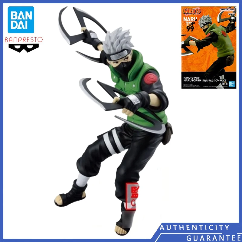 thumbnail image 1 of [En stock] Bandai BANPRESTO NARUTO NARUTOP99 Hatake Kakashi Anime Productos terminados Modelo Juguete Figura de acción Festival Regalos Premio, 1 of 4