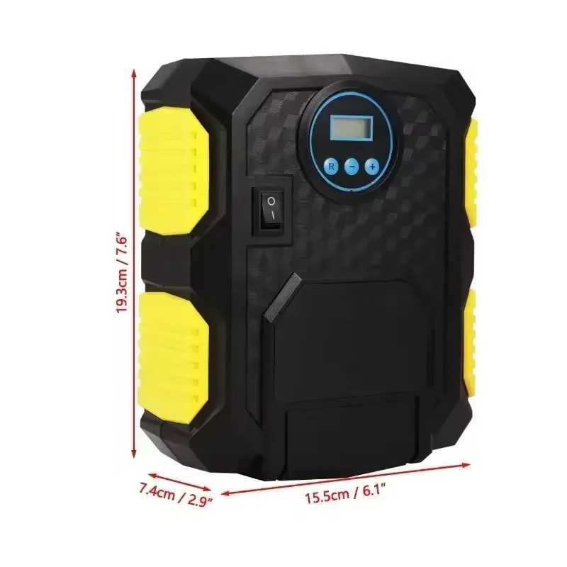 Portable 12V Car Air Compressor Pump 150 PSI for Car Motorcycles Bicycles