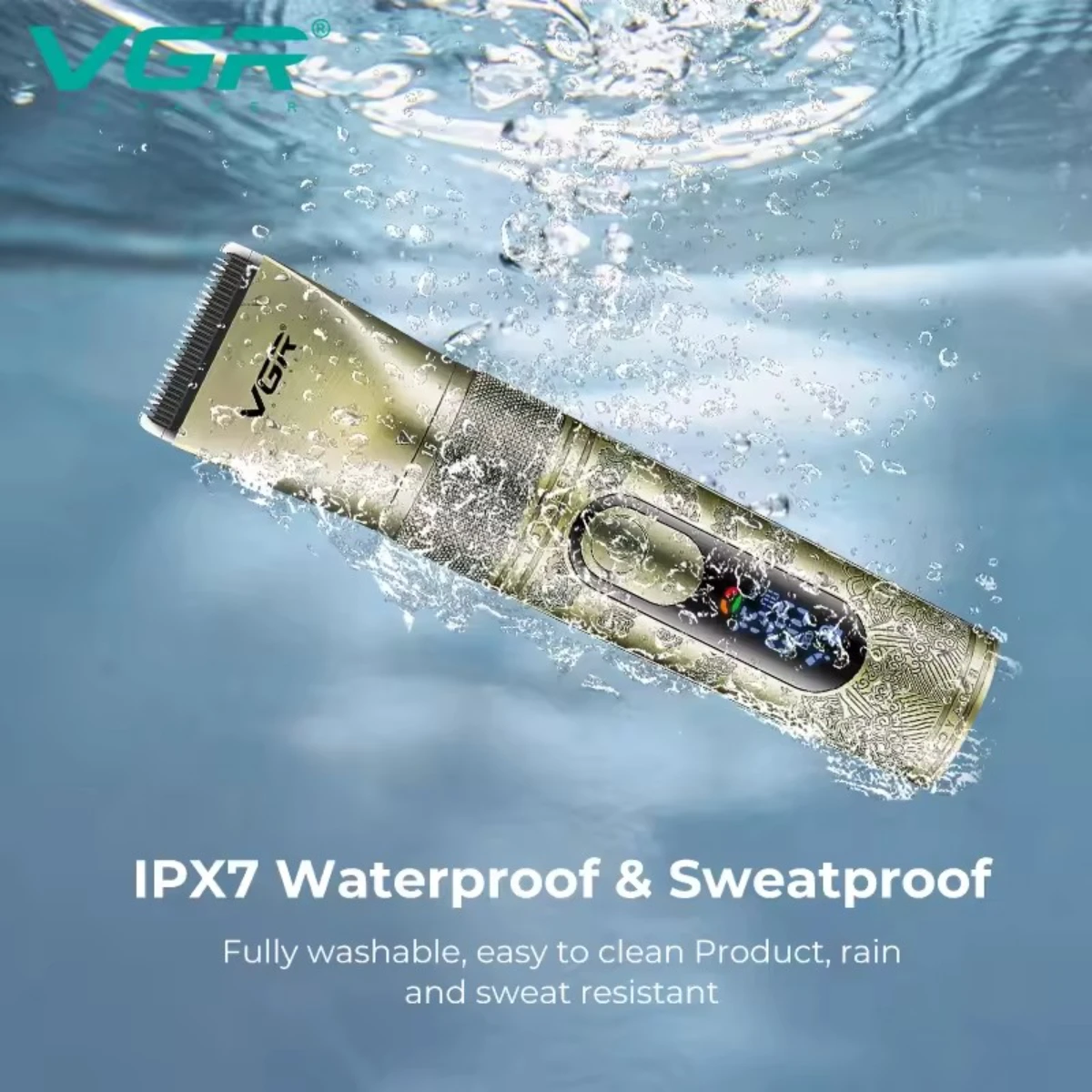 VGR ماكينة حلاقة الشعر رجال ماكينة حلاقة الشعر ماك...