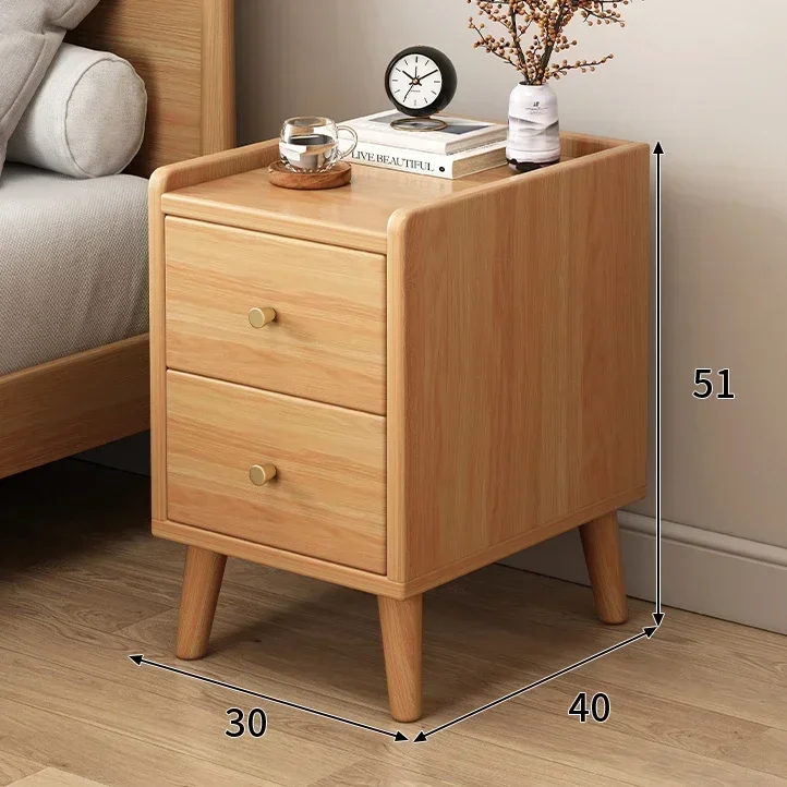 thumbnail image 1 of Mesitas de noche modernas para dormitorio, mesitas de noche esquineras pequeñas, cajones estrechos, conjunto de muebles para dormitorio Mobila Pentru, 1 of 4