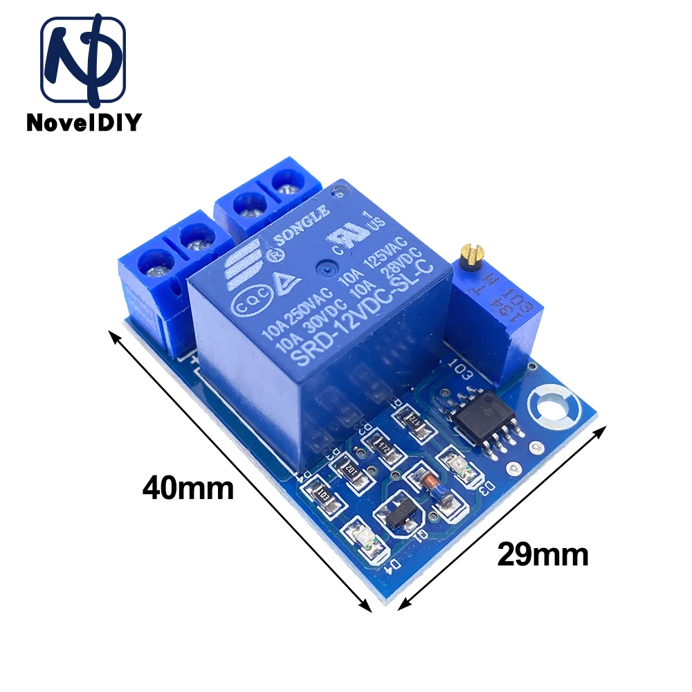 DC 12V Überspannung Unterspannung Schutz Modul Spannung Komparator Batterie  Ladung Entladung Controller 0-15V Tester Relais - AliExpress