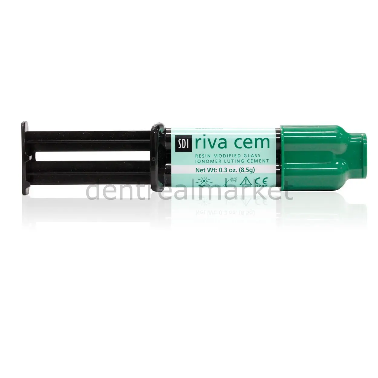 

Sdi Dental - Riva Cem Resin modified glass ionomer luting cement - Self-curing, radiopaque, extra protection paste