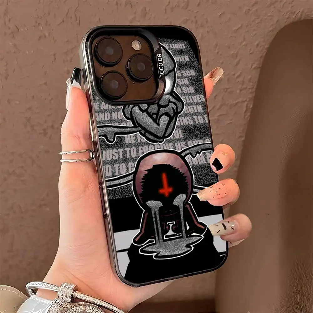 Game-Inspired Phone Case with Colorful Hard Cover Design