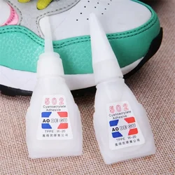 5pcs 502 Glue Super Cyanoacrylate Adhesive Strongest Bonding Fast Repair Tools for Model Hand Leather Rubber Metal Office Glue
