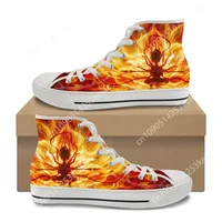 Nezha 2 Devil Boy Conquers the Dragon King High Top High Quality Sneakers Mens Womens Teenager Canvas Sneaker Custom Couple Shoe 2