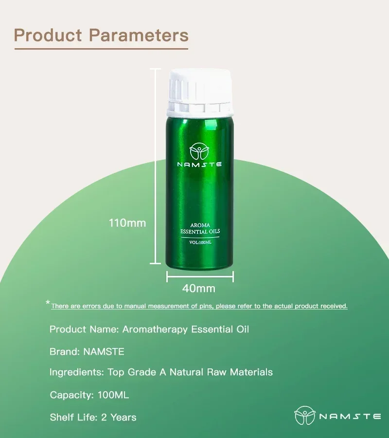 Namste 100 مللي ناشر رائحة زيت طبيعي زيت عطري منزل...