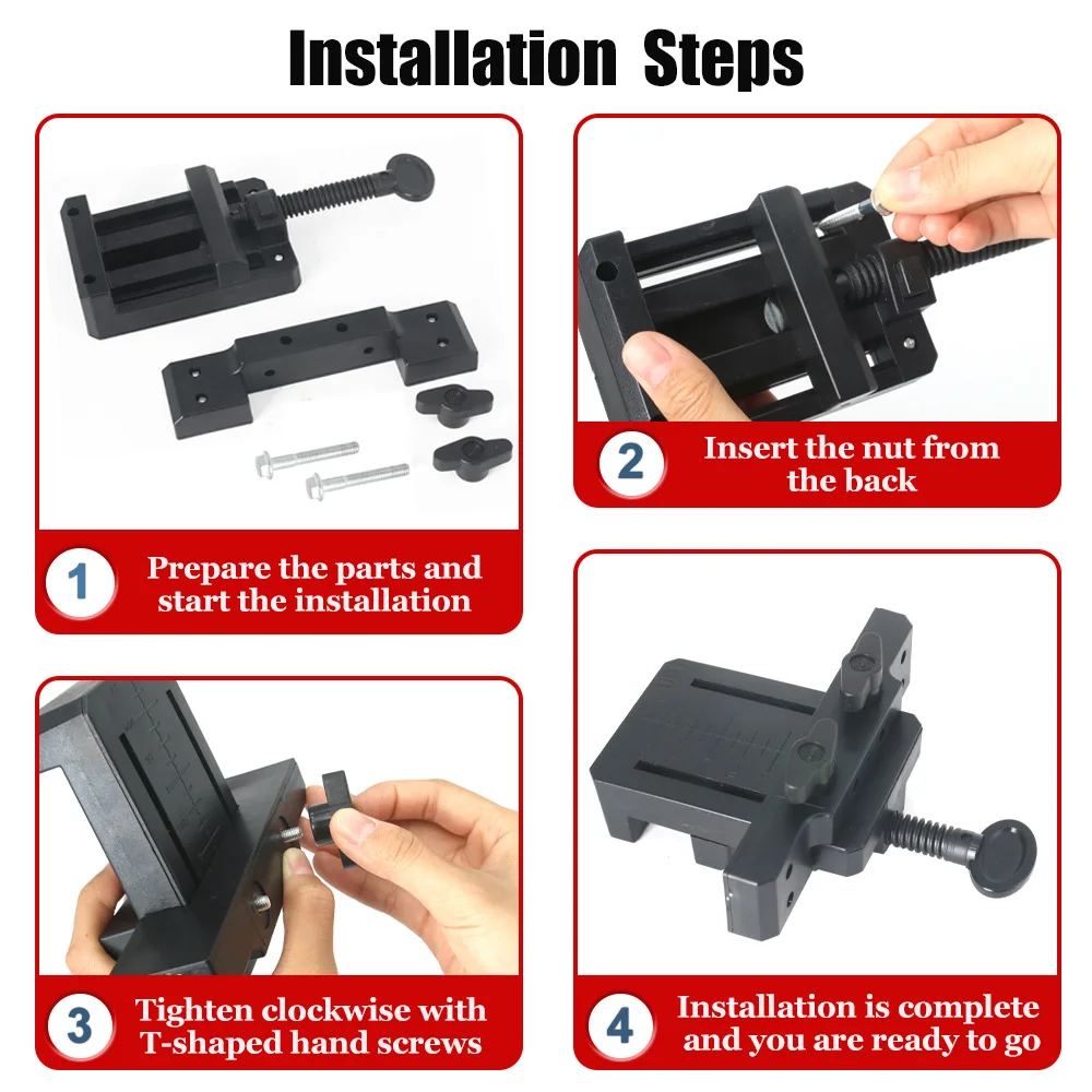 Cabinet Door Mounting Jig Easy Install Cabinets Frame Clamp Household Hidden Door ABS Plastic Mounting Support Woodworking Tools