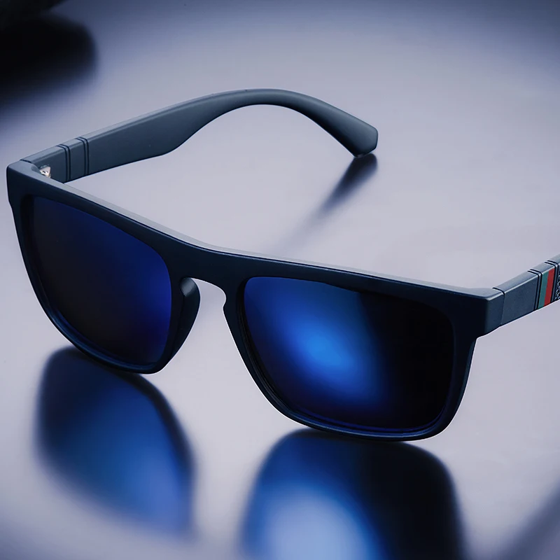 Square Vintage Polarized Sunglasses Men Women Retro Driving Fishing Sun...