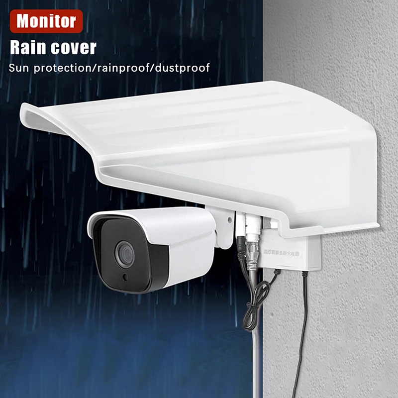 Housse De Protection Pluie/soleil Pour Caméra De Sécurité Extérieure - Support Mural - 5