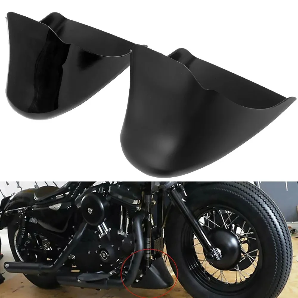 

Подходит для мотоцикла Harley XL883 1200 X48 72, Модифицированная Нижняя направляющая капота, рама двигателя, нижняя часть капота