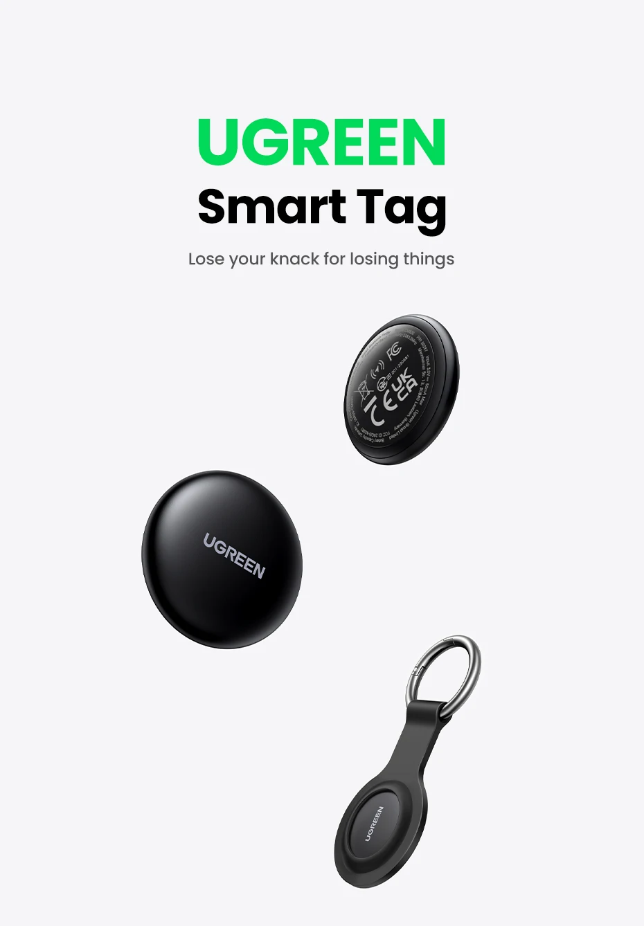 ירוק finder אבטחה חכם מסלול חכם קישור smarttag עם תפוח למצוא שלי tracker עבור מטען earbud מטען טלפון fi