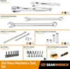 243 Piece Mechanics Tool Set in 3 Drawer Storage Box | 12 Point 2
