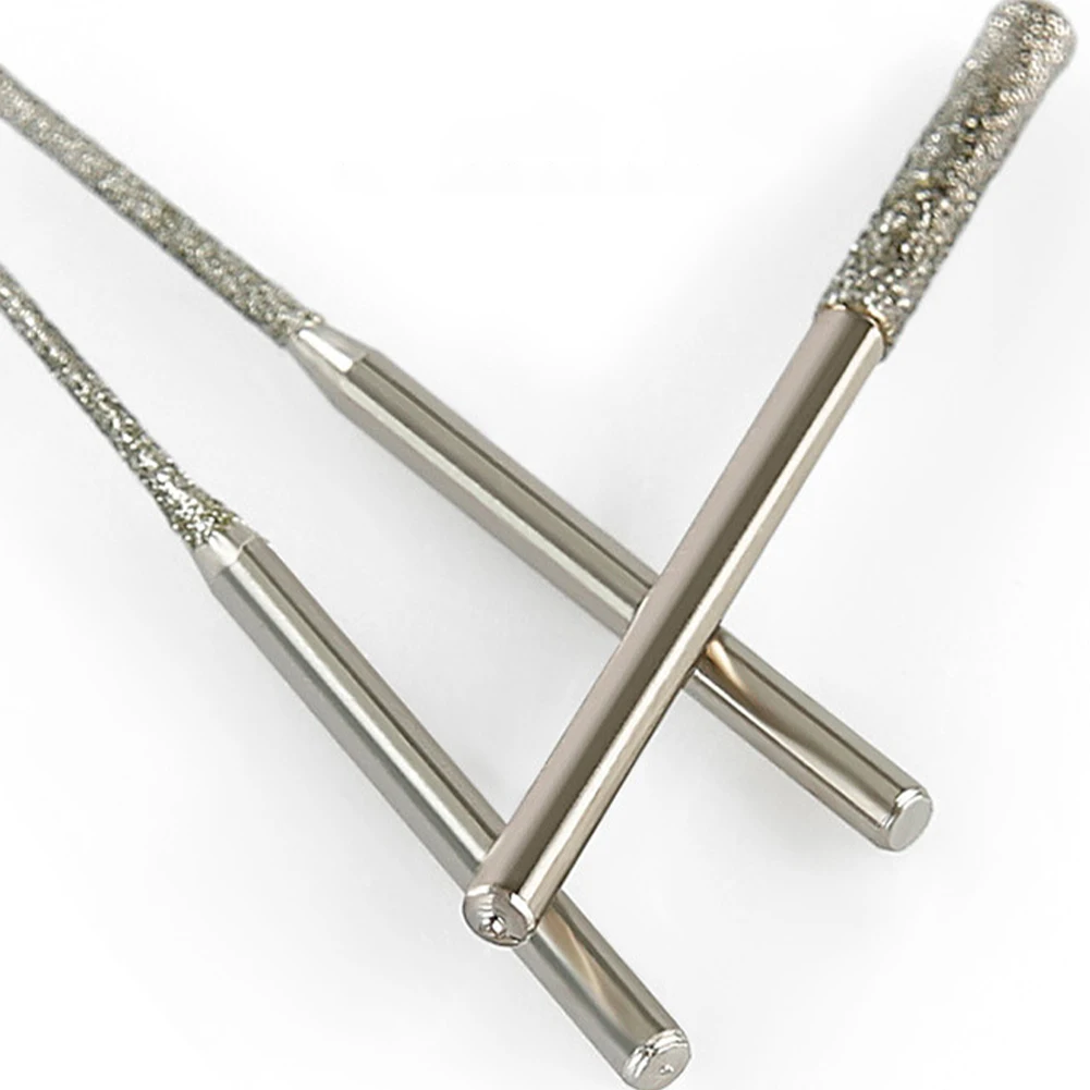 Bohren von Schmuck, Bohren von Glas, diamantbeschichtete Bohrer, Schmuckbohrer, 1,0 mm Kopfdurchmesser, 1,2 mm Kopfdurchmesser – Detail 32