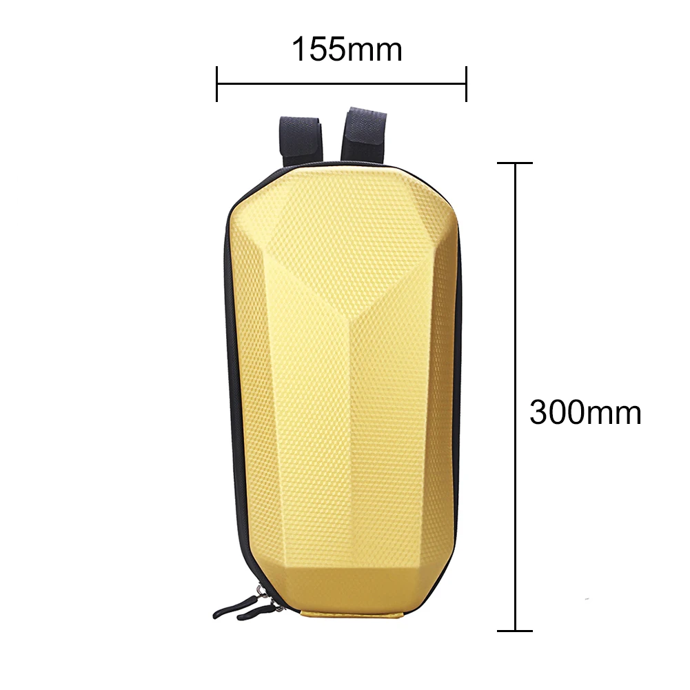 Electric Scooter Front Bag, 2-5L Capacity, EVA Hard Shell Handlebar Hanging Storage Bag