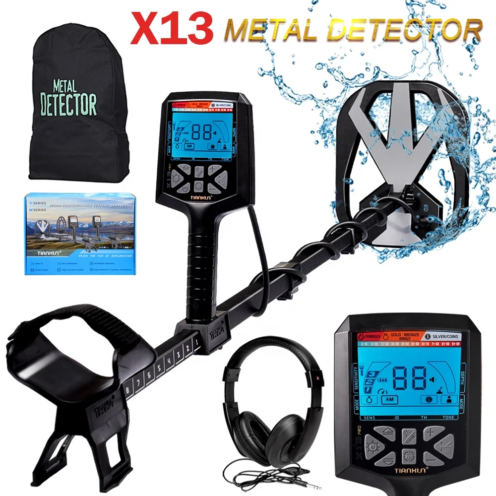 

Gold Detector X13 NEW Gold Metal Detectors Professional Industrial Treasure Metal Detector