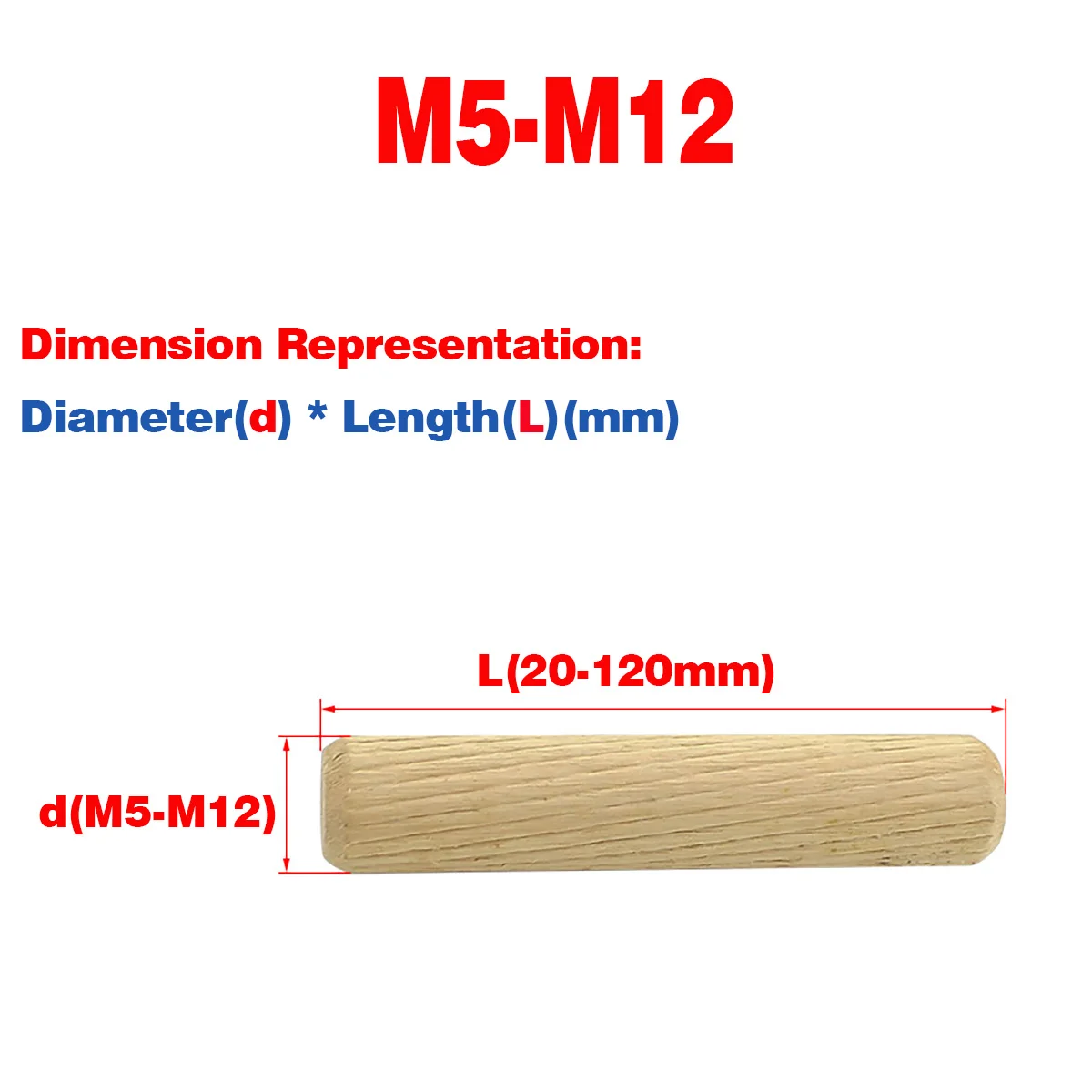 

Wooden Stopper/ Rod/ Cabinet Connector