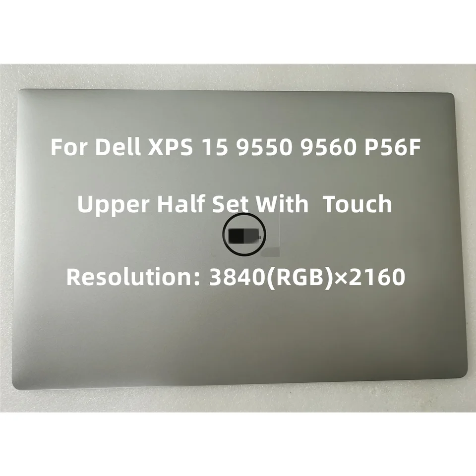 15.6 WUXGA pour dell XPS 15 9500 9510 9520 écran LCD tactile remplacement assemblage complet affichage P91F précision 5550 5560 5570  7