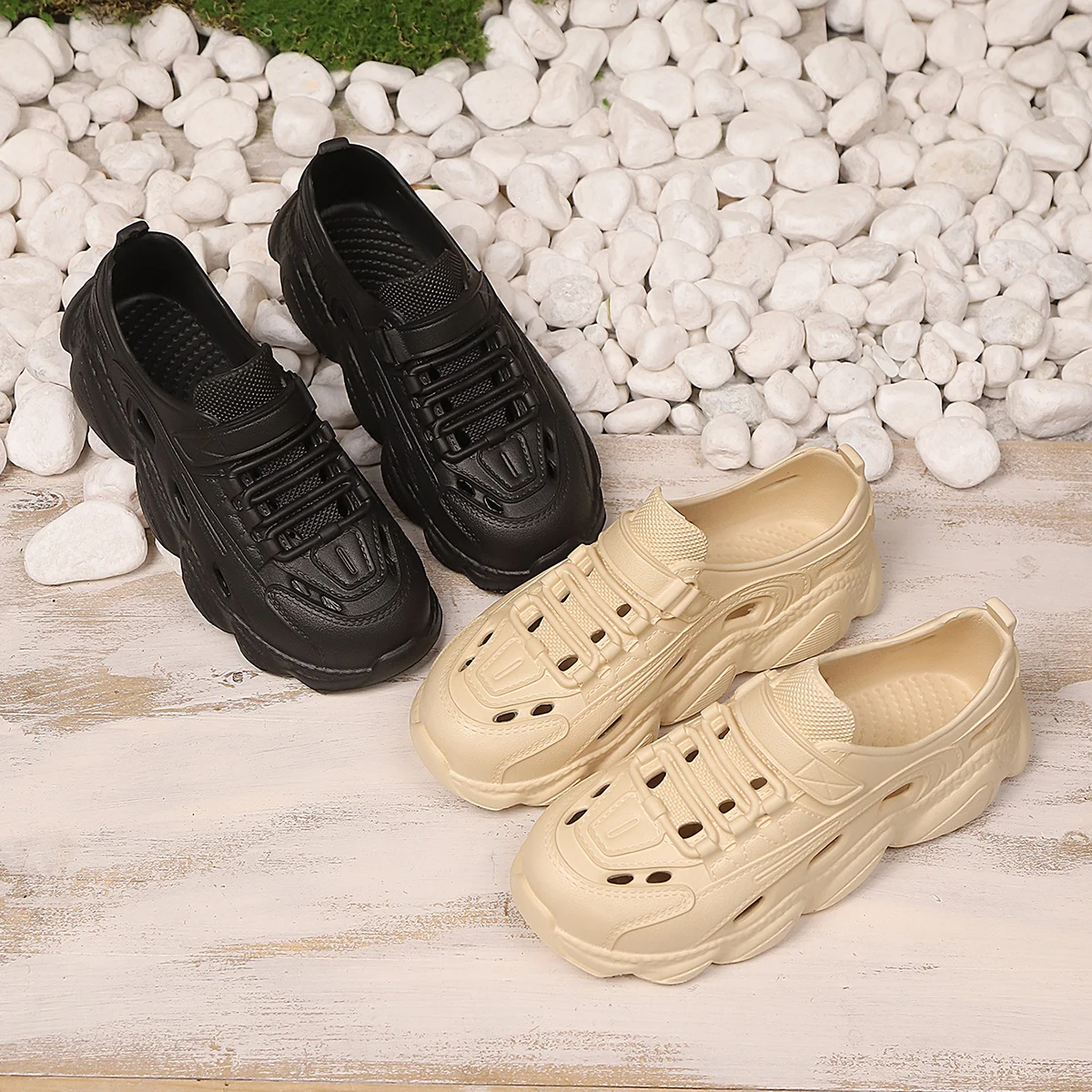 Couples Hiking Shoes Anti-Slip Breathable Outdoor Sandals Men