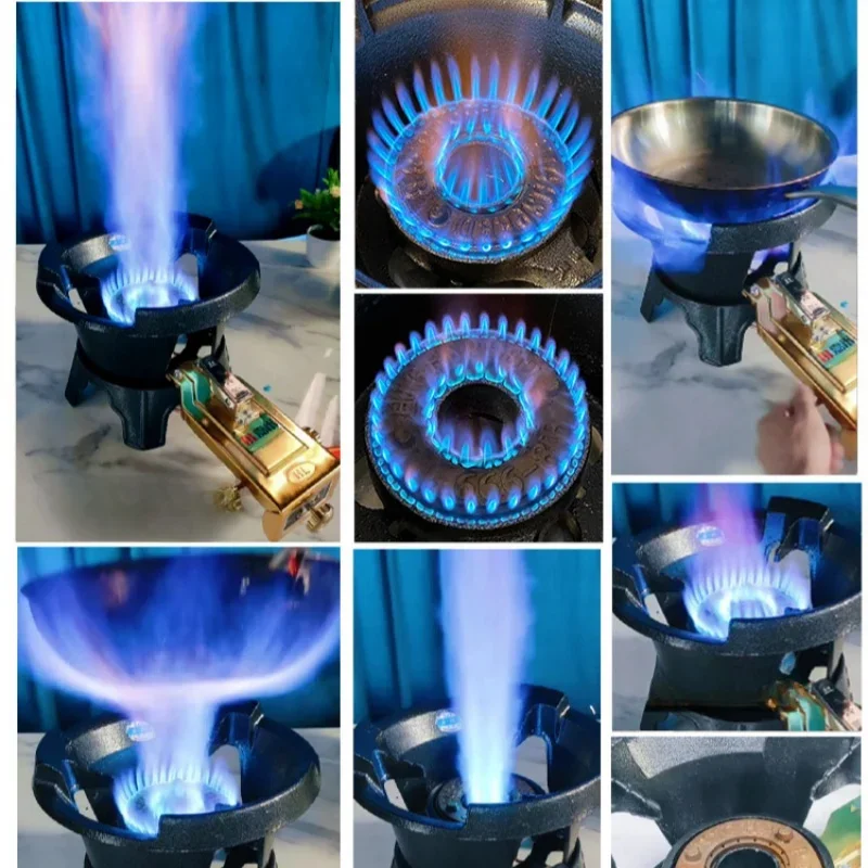 Commercial Use Hotel Table Gas Cooker LPG Type Restaurant Countertop Gas Fierce Firepower Medium High Pressure Cooktop