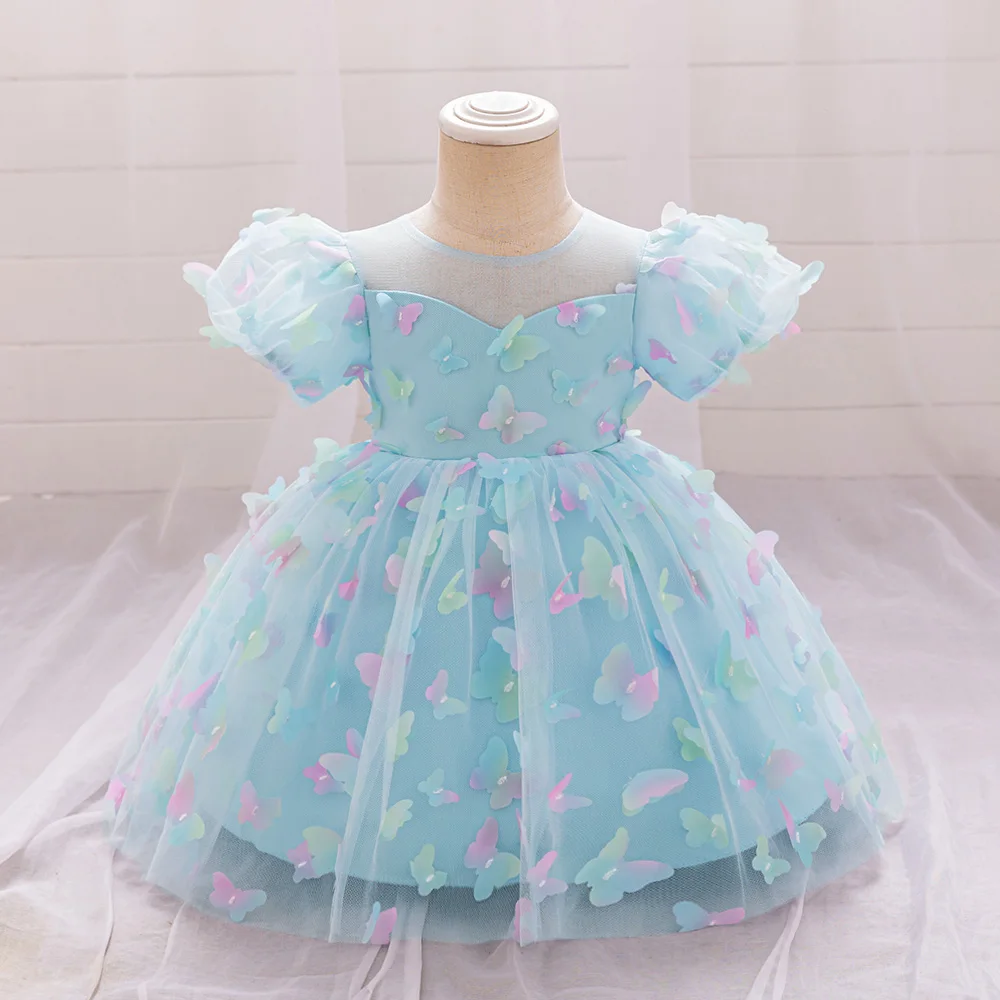 butterfly 1st birthday dress Enchanting Butterfly Baby Girl Dress , Little Princess Birthday Dress – MGK  & Co Ltd main image 1