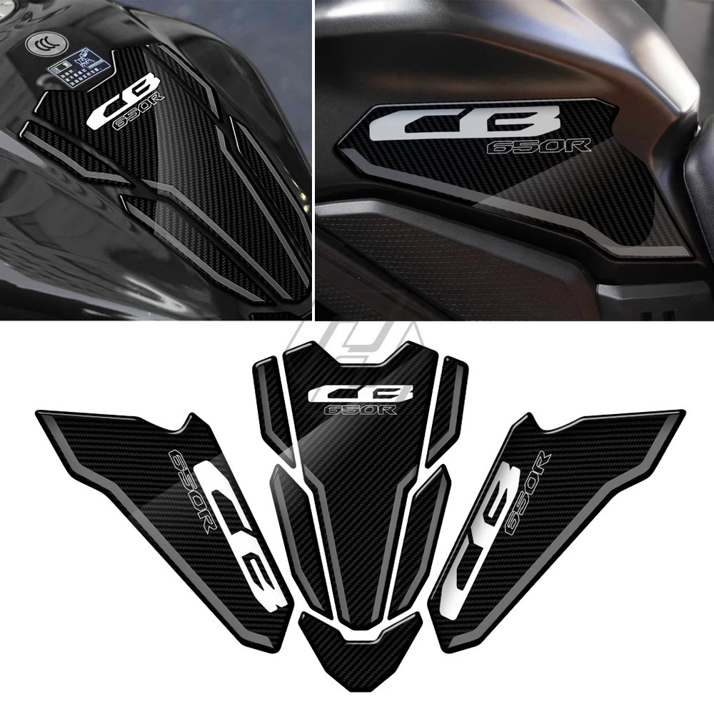ȥ CB650R 2021-2022  3D ī   ׼, Ʈ ũ  ƼĿ, ũ е Į