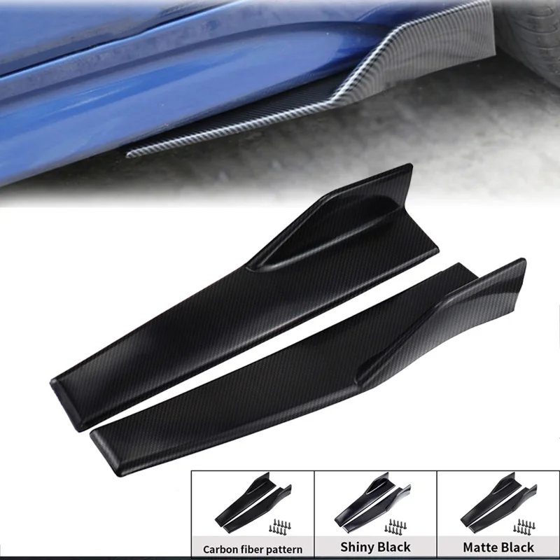 Боковые юбки и разветвители для автомобиля, универсальные, 45 см, 2 шт./набор