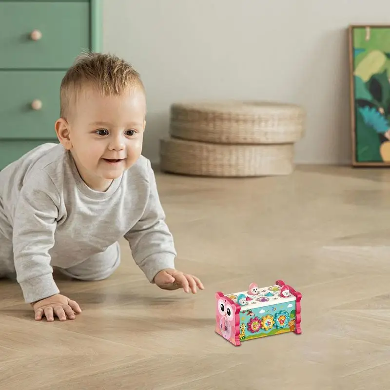 Pound A Mole Game For Toddlers 6-in-1 Multifunctional Puzzles For Toddlers Interactive Educational Interactive Pound A Mole Game