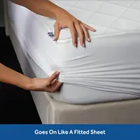 King Size Cotton Mattress Pad, 18-Inch Deep with Stretch Corners, Machine Washable and Hypoallergenic 5