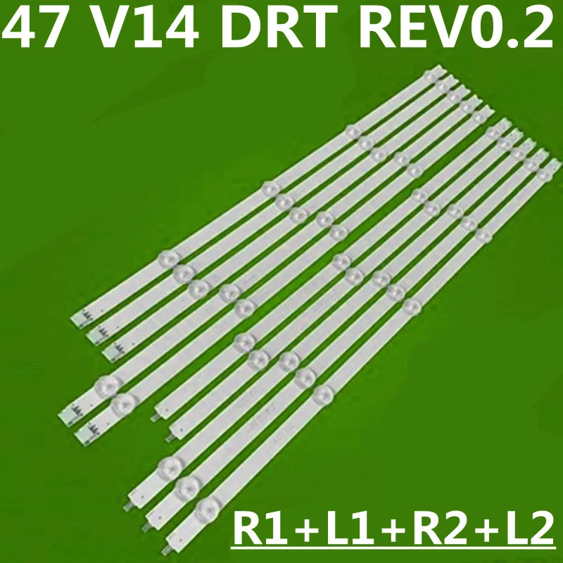 

LED Backlight Strip For 47LN6150 47LN519C 47LP360C 47LN579E 47E5ERS 47"V14 DRT REV0.2 6916L-1566A 6916L-1567A 6916L-1568A 1569A
