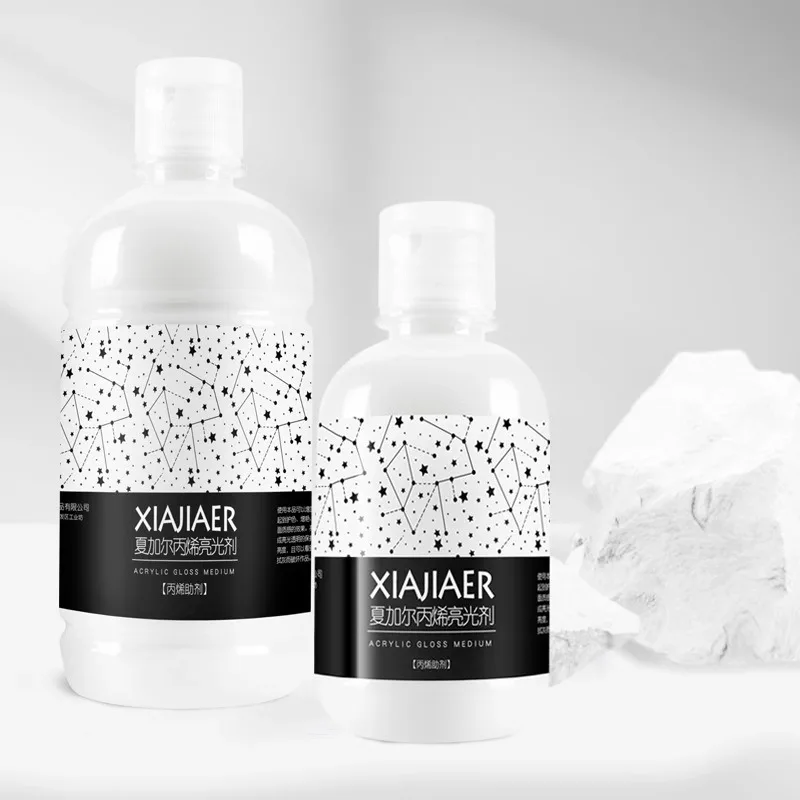 Acrylic pigment brightening agent Protective paint brightening agent Painting medium 250ML acrylic toner 3
