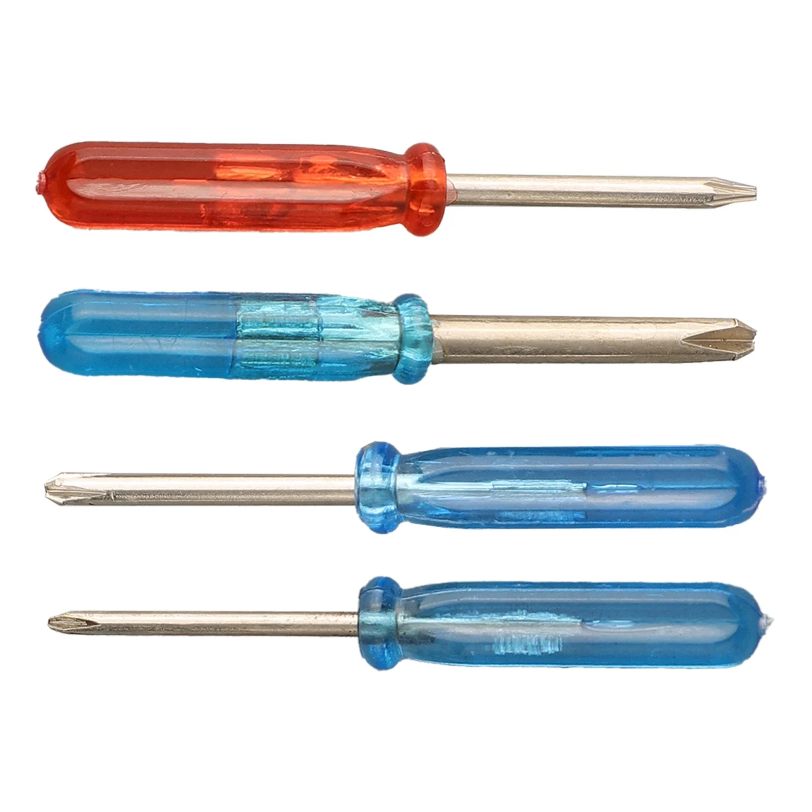 7pcs 45mm Length Small Screwdriver Star/Slotted/Cross Silver Steel Screwdriver For Repairing Precision Item Hand Tools