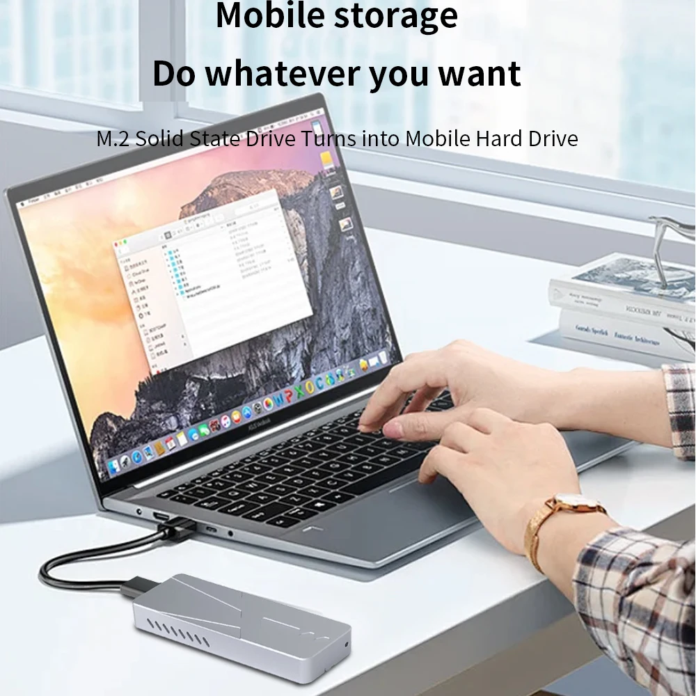 TISHRIC C Ÿ  HD ̽, ˷̴ ձ, 4TB ϵ ̺ Ŭ, S20 S21 SSD M2 NVME Ŭ, ִ 20Gbps M.2 M B M + M Ű