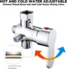 Handheld Bidet Sprayer for Toilet, Bidet Attachment for Warm Water, Hot and Cold Mixing Valve Kit, Hand Sprayer for Wash 4