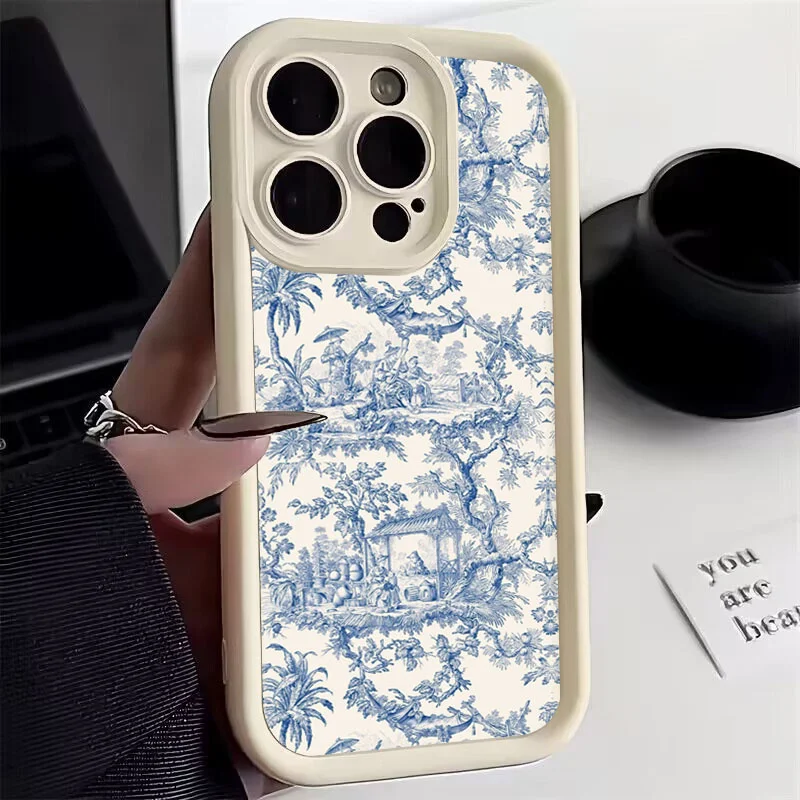 Elegant Pink Lily Shockproof Soft Phone Case - Durable TPU Cover