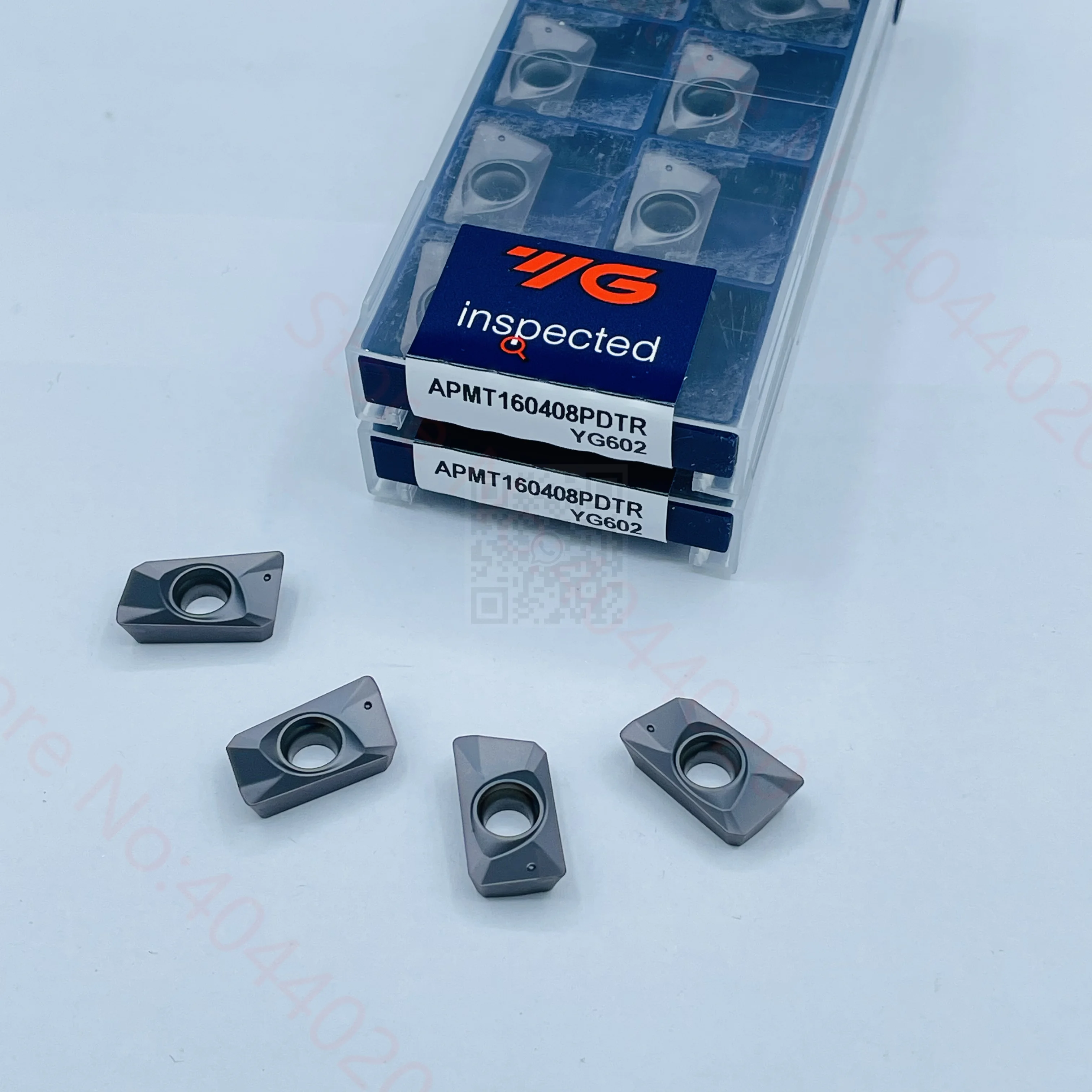 YG-1 APMT113504PDTR YG602 APMT113508PDTR YG602/APMT160408PDTR YG602 Original CNC Milling Carbide Inserts 10pcs For Steel,