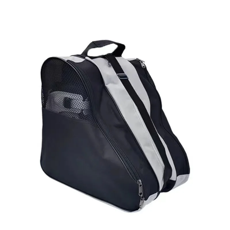 3 Layers Waterproof Roller Skate Storage Bag Inline Wheels Backpack Speed Racing Sneakers Large Capacity Handbag Kids Adult