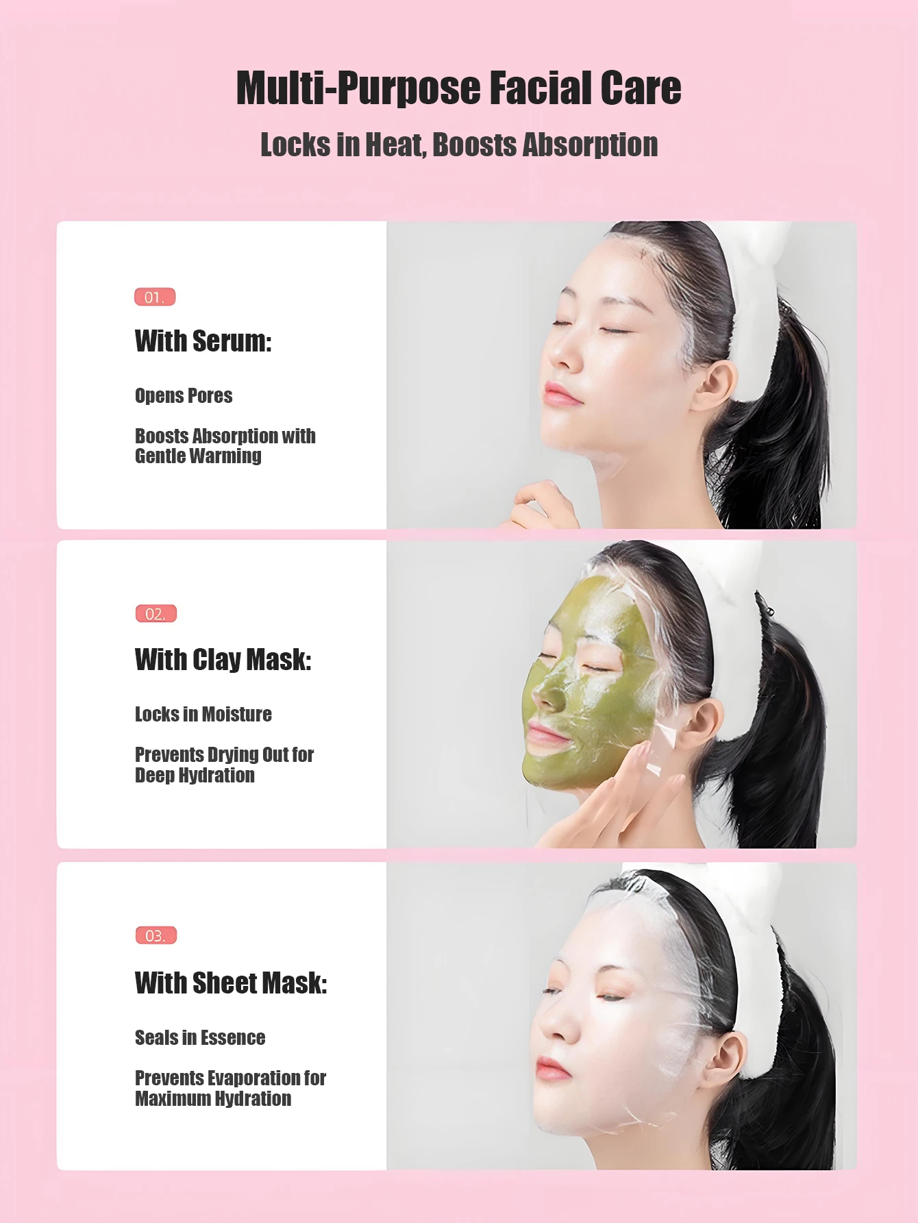 Ultra-Thin Disposable Face Mask Sheets - 500/1000 Pcs