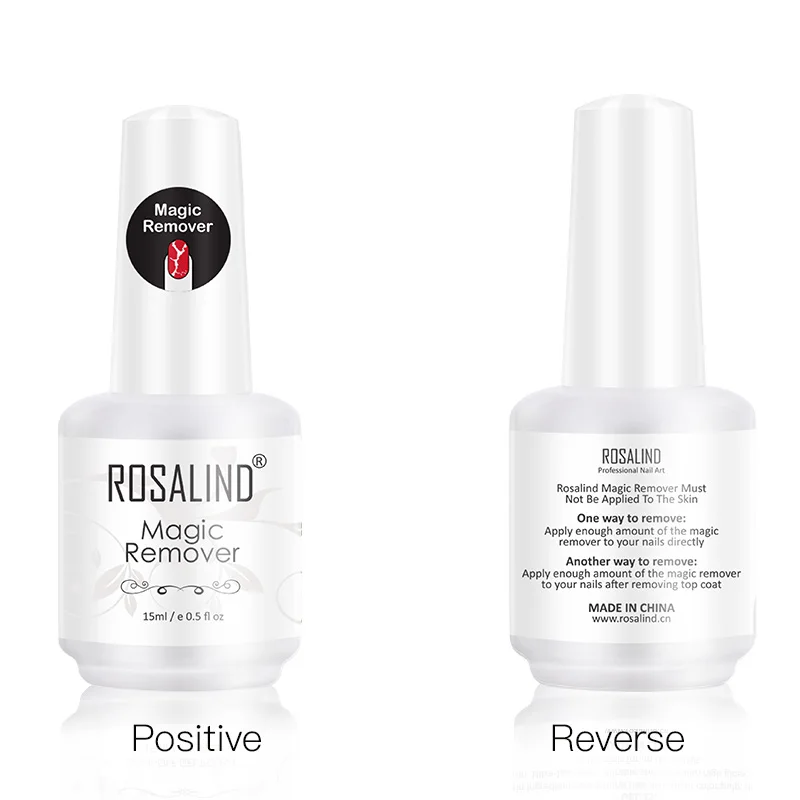 Nail Polish Remover Nail Gel Remover Magic Nail Polish Remover 10ML/15ML Gel Soak Off Cleaner UV Gel Polish Delete Matt Primer Base Top Coat Remover