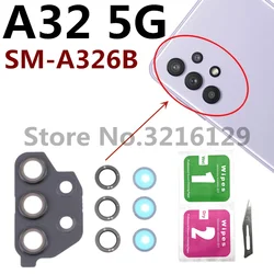 Enhanced Back Camera Lens Frame Cover and Rear Housing Case Glass Part (A32 5G)