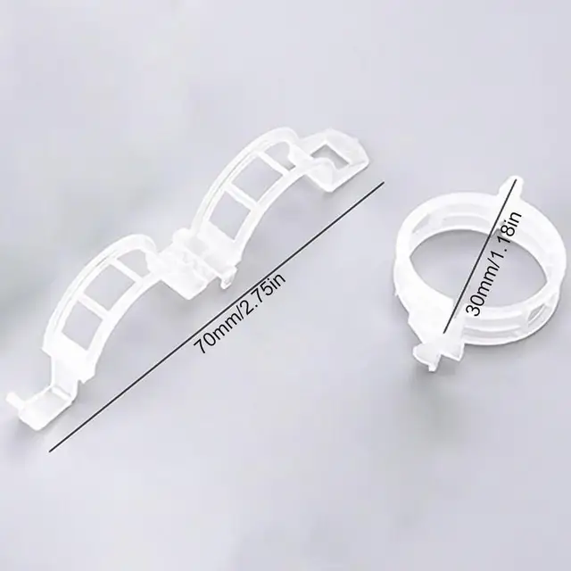 Ew Növényi Klipek Műanyag Szőlőbilincsek Támogató A Rácsos Zöldség Hegymászásához, Hogy Egyenesen Vagy Leesjenek, És Egészségesebbé Váljanak - Image 6