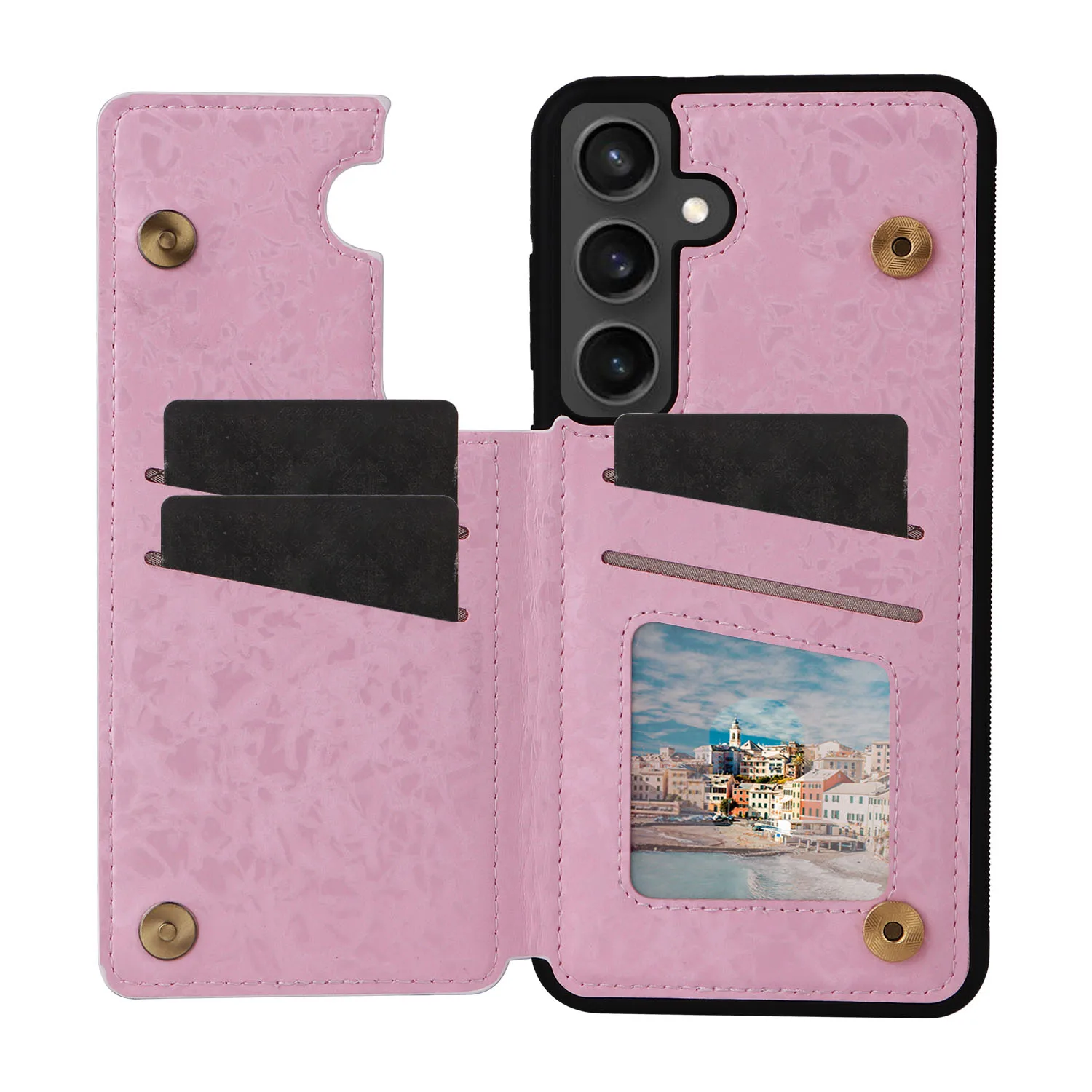 Premium RFID Blocking Wallet Phone Case – Universal Design